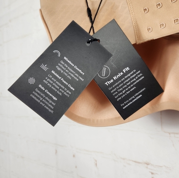 Knix Women's WingWoman Contour Wireless Bra in Nude 2 Size 6++ (32G/34G) - Picture 11 of 16